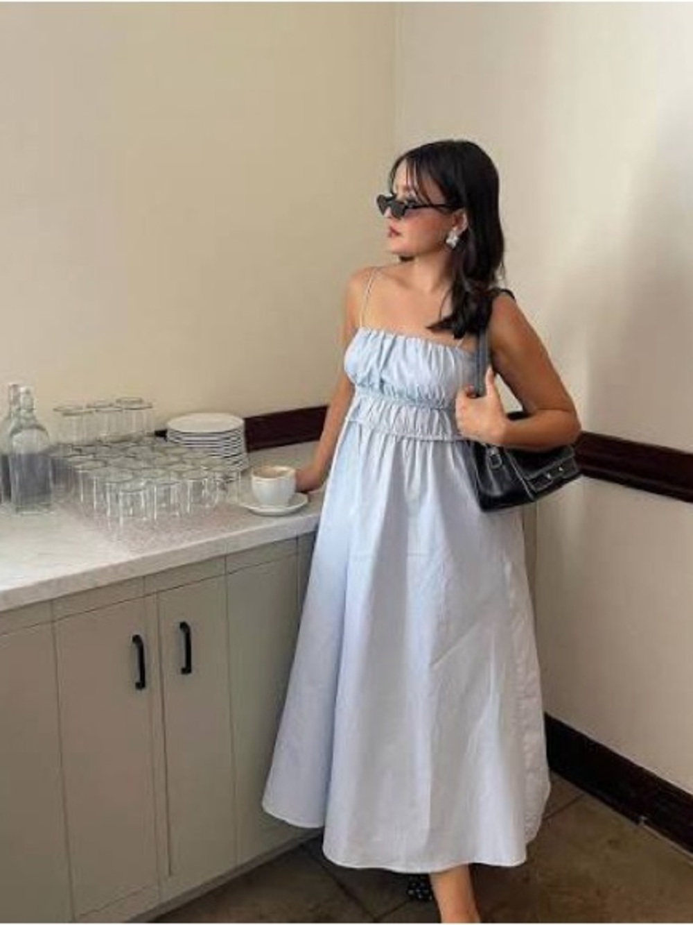 Mod Ref Alice dress in light blue